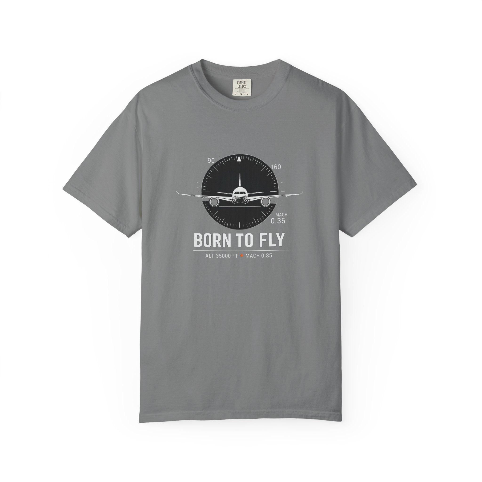 Born To Fly Airplane T-Shirt — Vintage Pilot Graphic Tee for Aviation Lovers