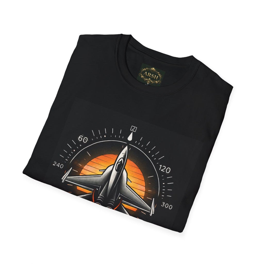 Cleared for Takeoff T-Shirt — RWY 27 Jet Fighter Aviation Graphic Tee