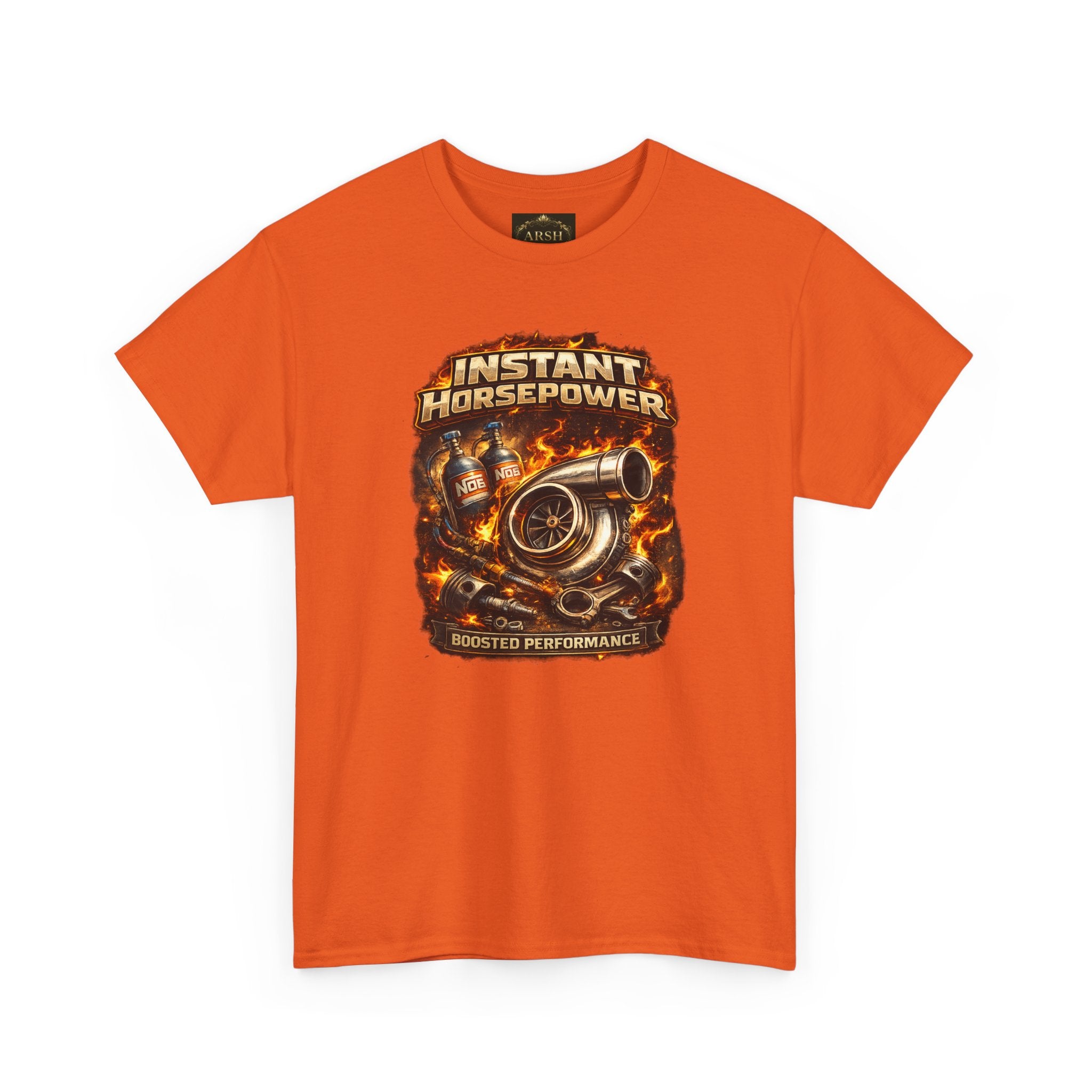 Instant Horsepower T-Shirt — Turbocharger Engine Racing Tee