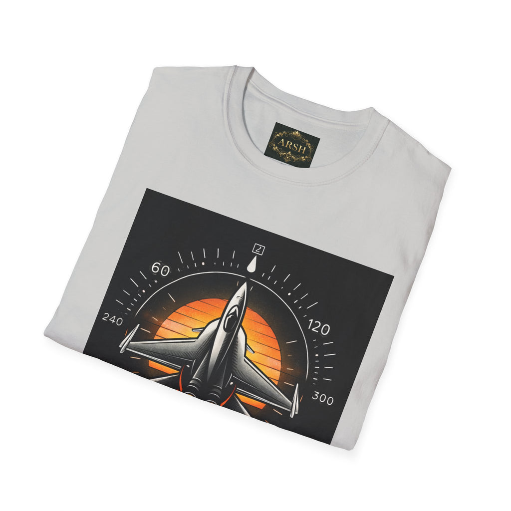 Cleared for Takeoff T-Shirt — RWY 27 Jet Fighter Aviation Graphic Tee