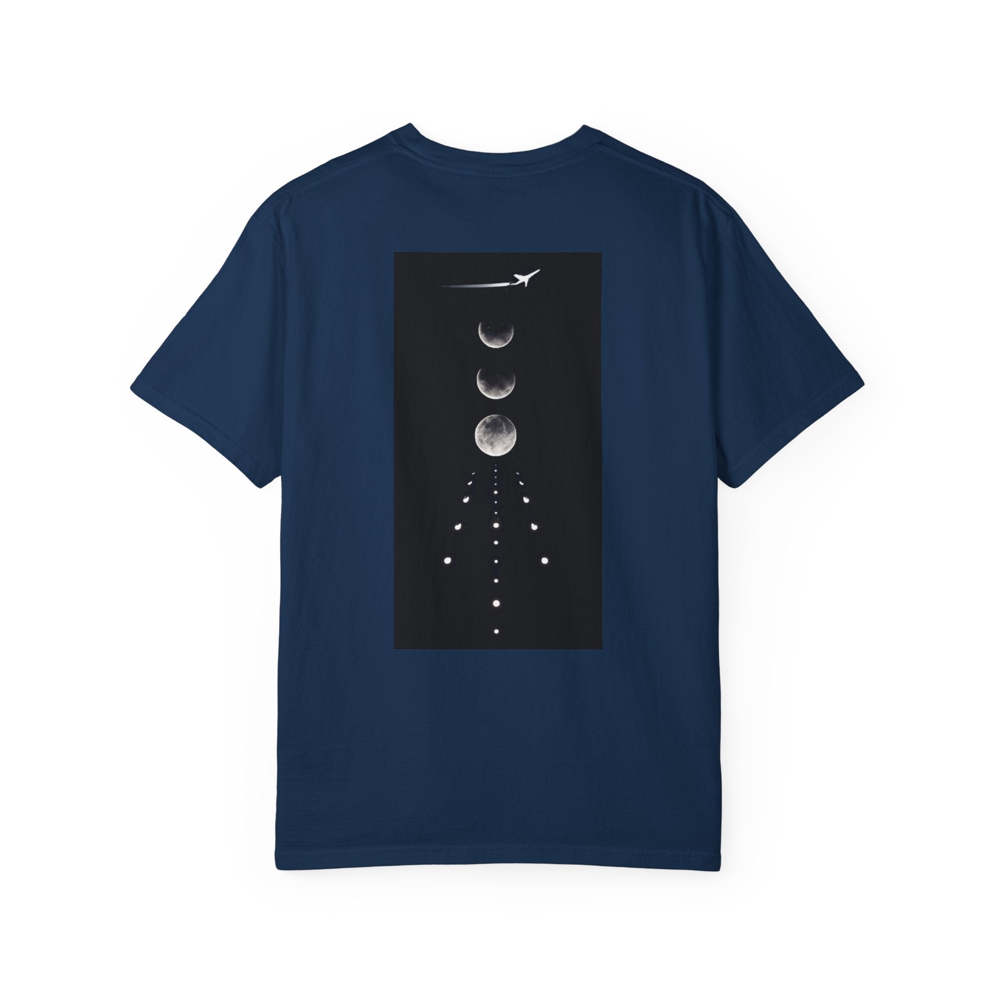 Aviation Moon T-Shirt — "Fly Where Dreams Take You" Graphic Tee