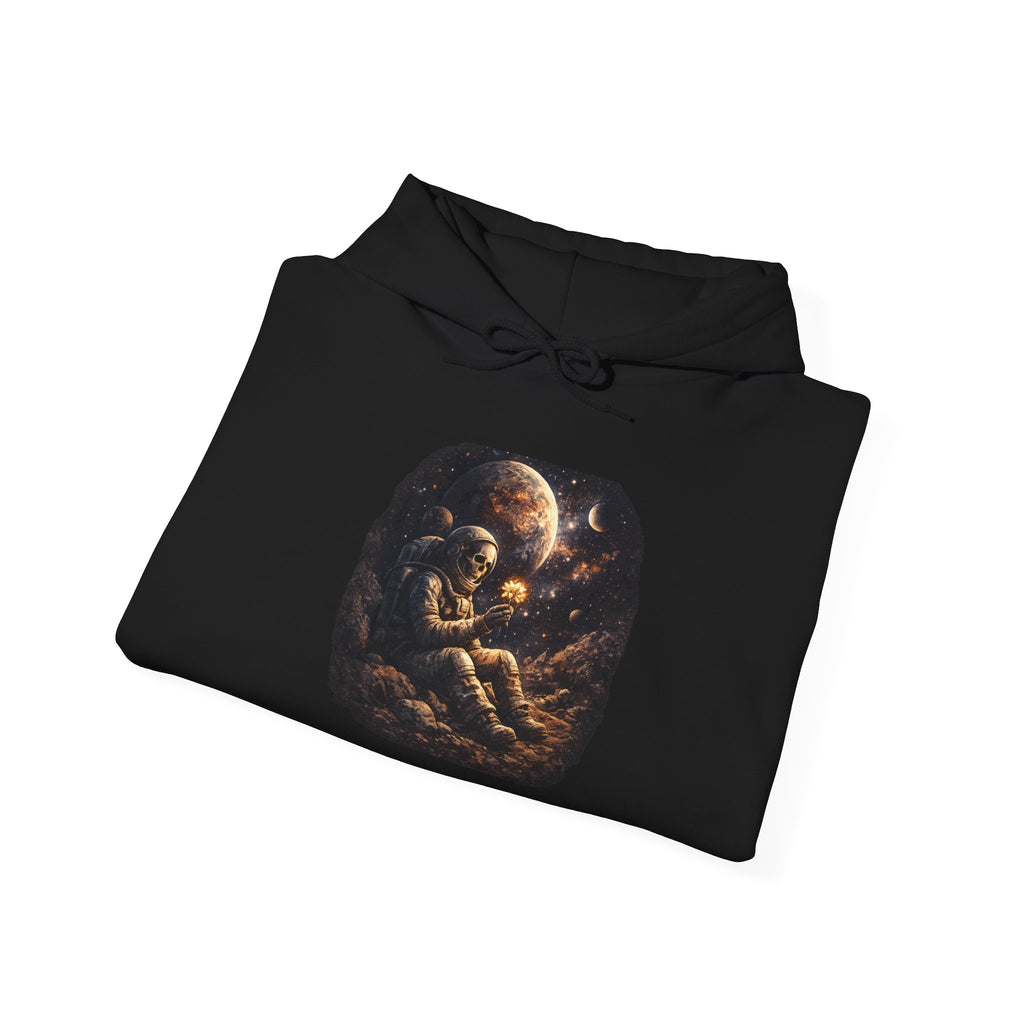 Celestial Mother & Child Hoodie — Vintage Starry Embrace Pullover