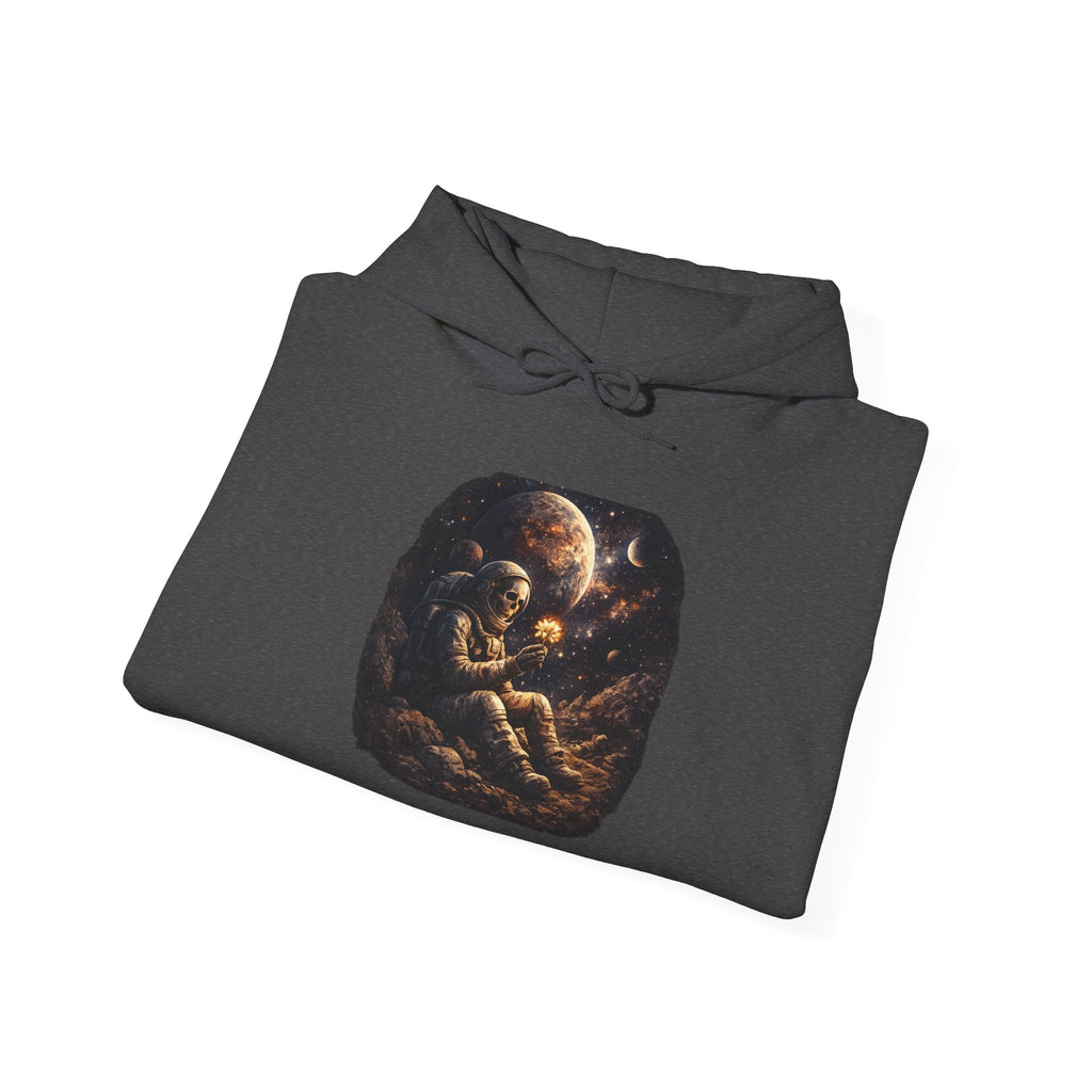 Celestial Mother & Child Hoodie — Vintage Starry Embrace Pullover