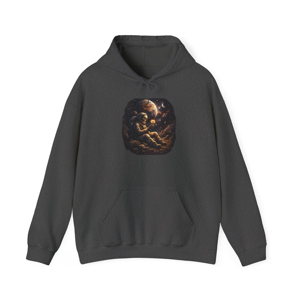 Celestial Mother & Child Hoodie — Vintage Starry Embrace Pullover