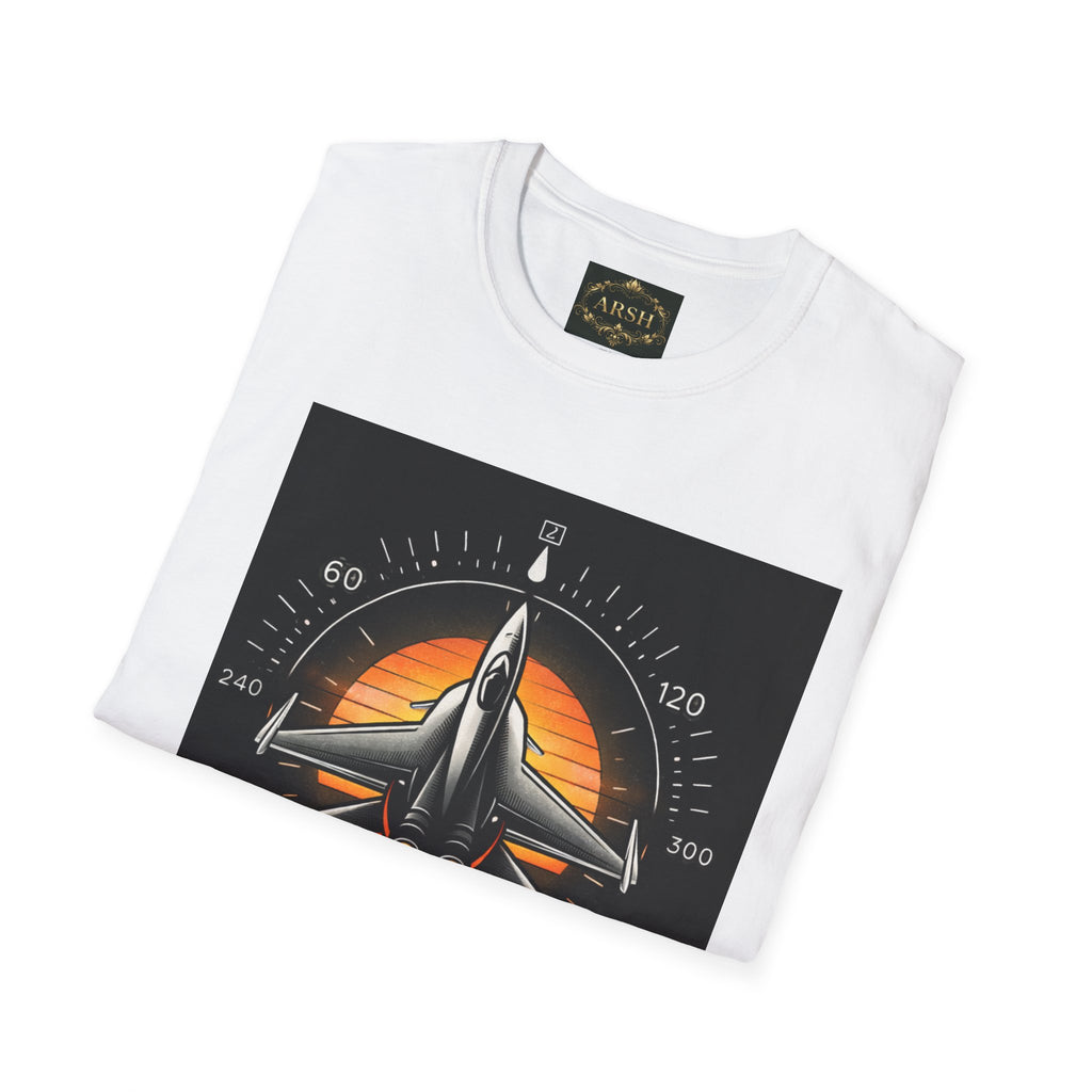 Cleared for Takeoff T-Shirt — RWY 27 Jet Fighter Aviation Graphic Tee
